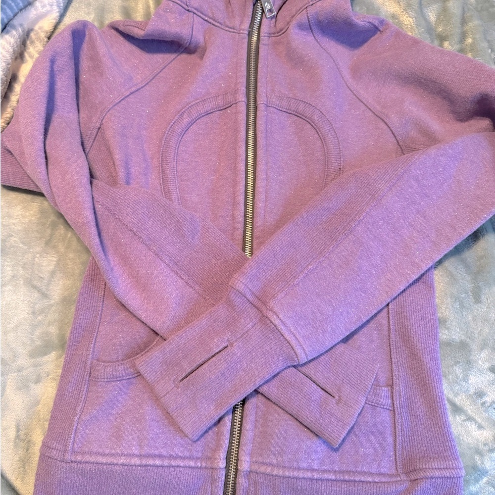 LULULEMON SCUBA Purple Zip-Up Hoodie